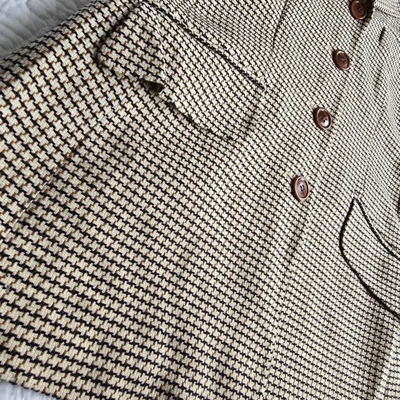 Escada Vintage 90s Wool Cashmere Blend Notch Lapel Blazer - Picture 7 of 16